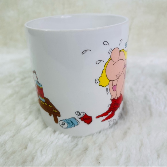 “I’d Rather be Pigging Out” Funny Mug - Picture 3 of 7